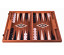 Backgammon komplett set i mahogny Hermes L