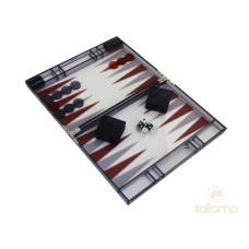 Italfama M backgammon in plexiglas