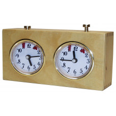 BHB Chess clock mechanical wooden case