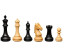 Schackpjäser handsnidade i trä Ammoss 110 mm (2256)