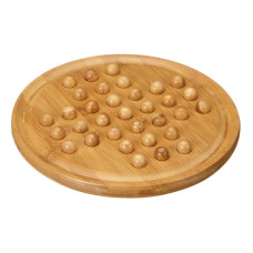 Solitaire Game Bamboo M Wooden marbles (3159)
