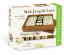  Mahjong De Luxe komplett set i trälåda med arabiska tecken